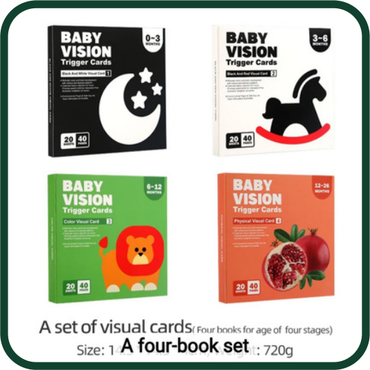 Baby vision — four-book set