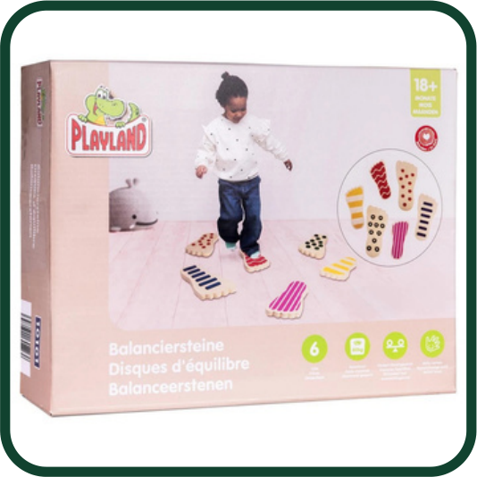 Sensory balance stepping stones set